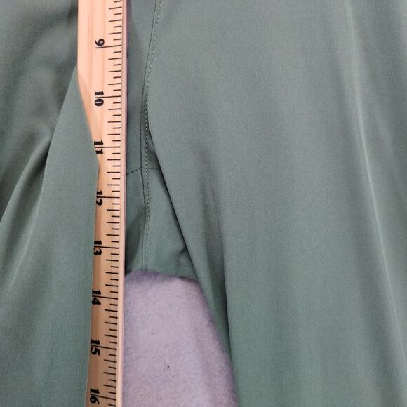 Eddie Bauer Traveler Ankle Pants Women's XL Green Lightweight Stretch UPF 50+ - Picture 8 of 10